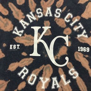 Kansas City Royals Custom tie-dyed tshirt